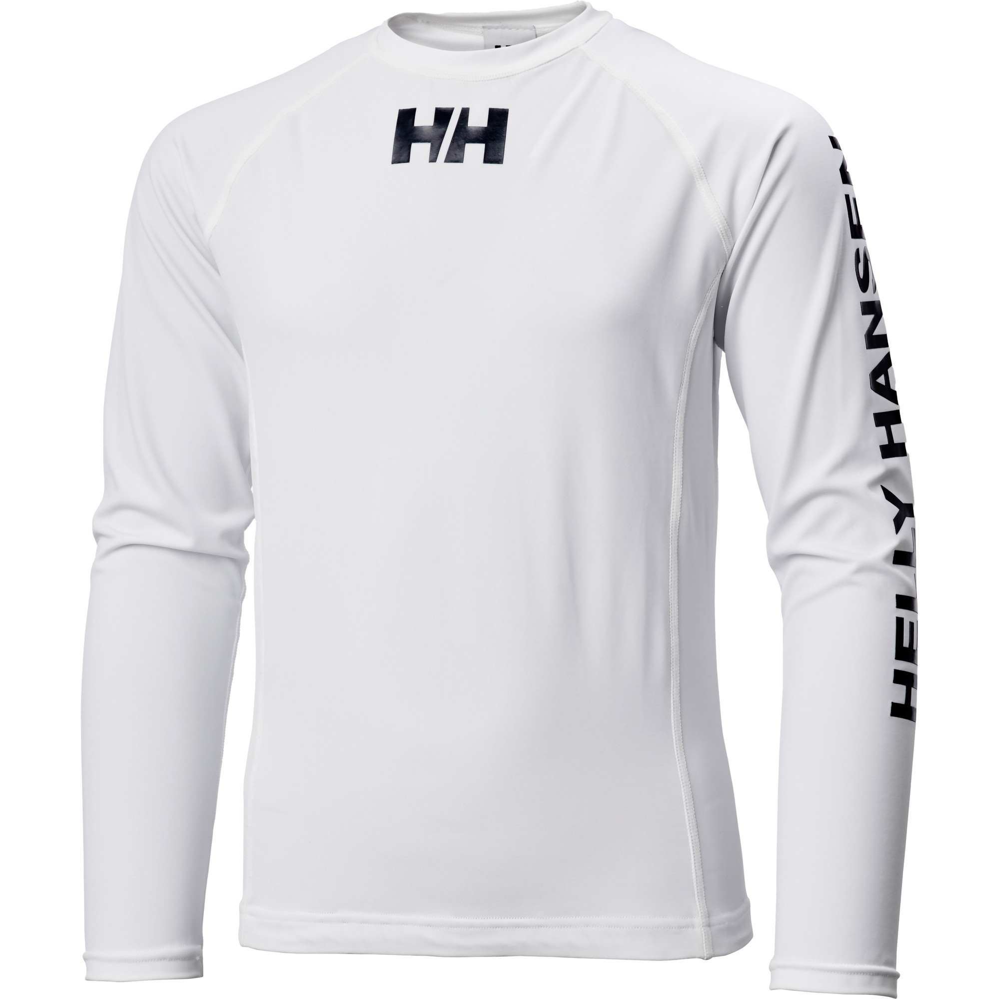 2023 Helly Hansen Junior Waterwear Rash Vest 34026 White Wetsuits